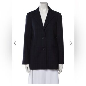 MAJE Dark Plaid Blazer